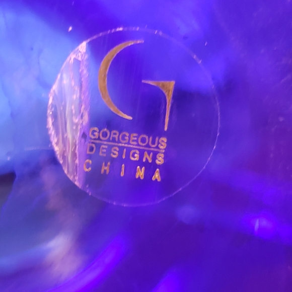 HOST PICK 😊 Gorgeous Designs Cobalt Blue Pitcher/Clear Handle - Picture 2 of 9